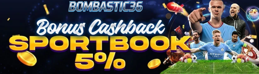 CASHBACK SETIAP MINGGU SPORTS 5%
